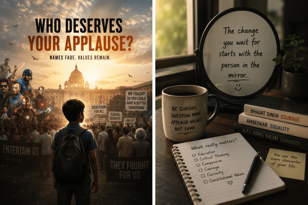 Who Deserves Your&nbsp;Applause?